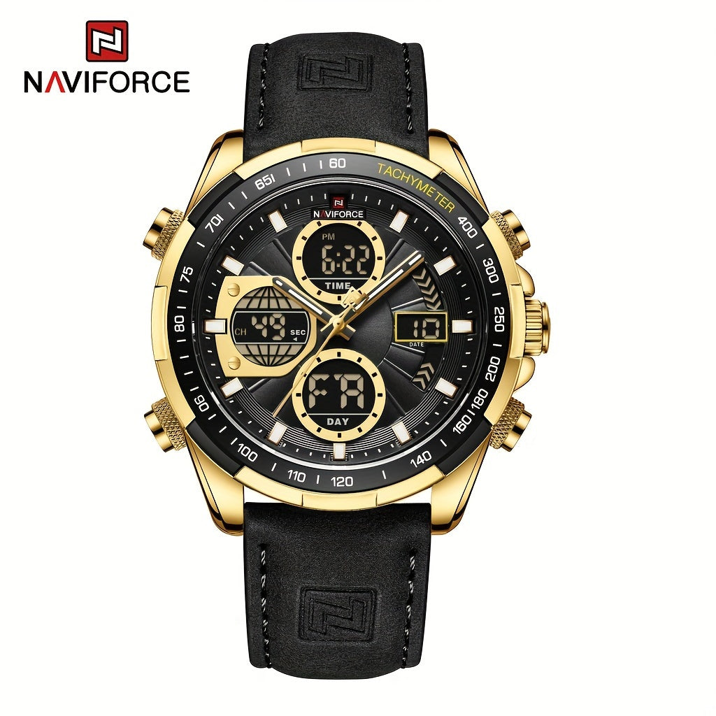 NAVIFORCE montre électronique multifonctionnelle pour hommes 4