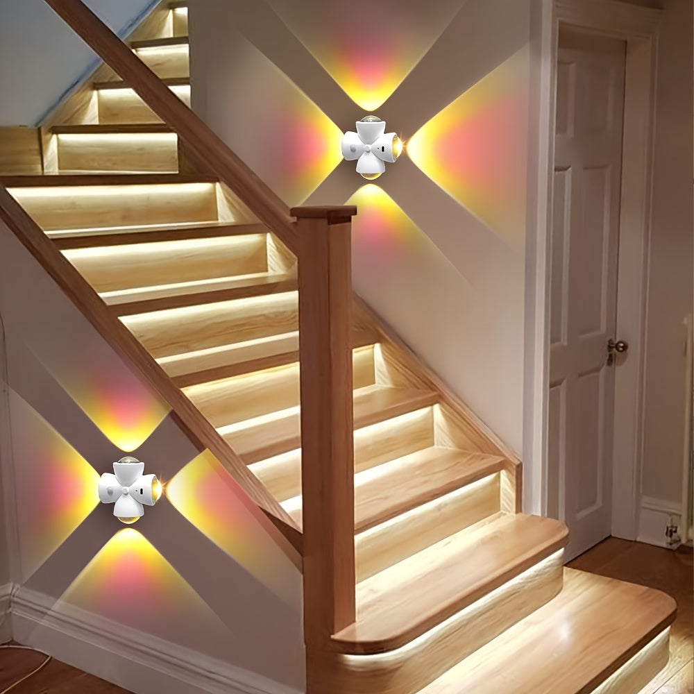 Veilleuses LED intelligentes à détecteur de mouvement USB