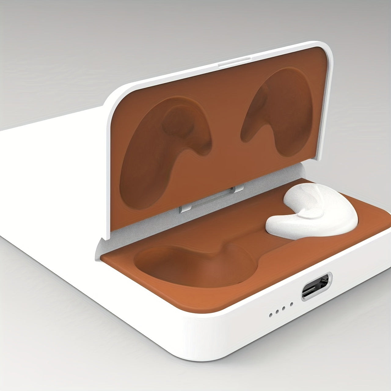 Chargeur magnétique portable et écouteurs 2-en-1&nbsp;: batterie externe sans fil de 5&nbsp;000&nbsp;mAh avec écouteurs stéréo sans fil intégrés