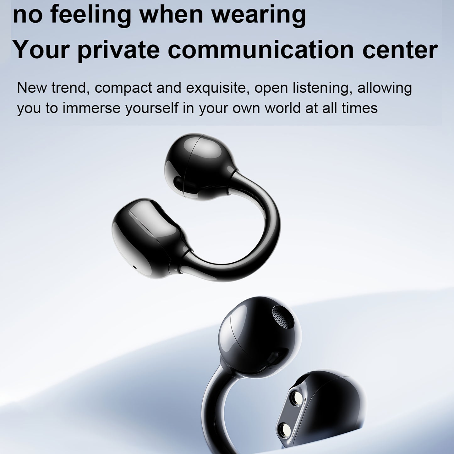 Montre connectée avec écouteurs à conduction osseuse