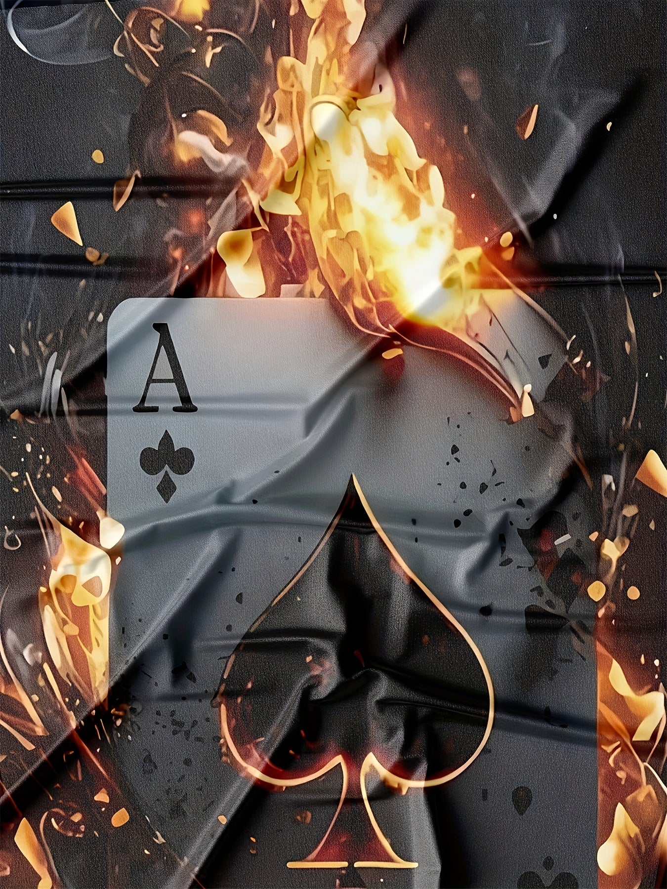 T-shirt graphique As de Pique pour homme