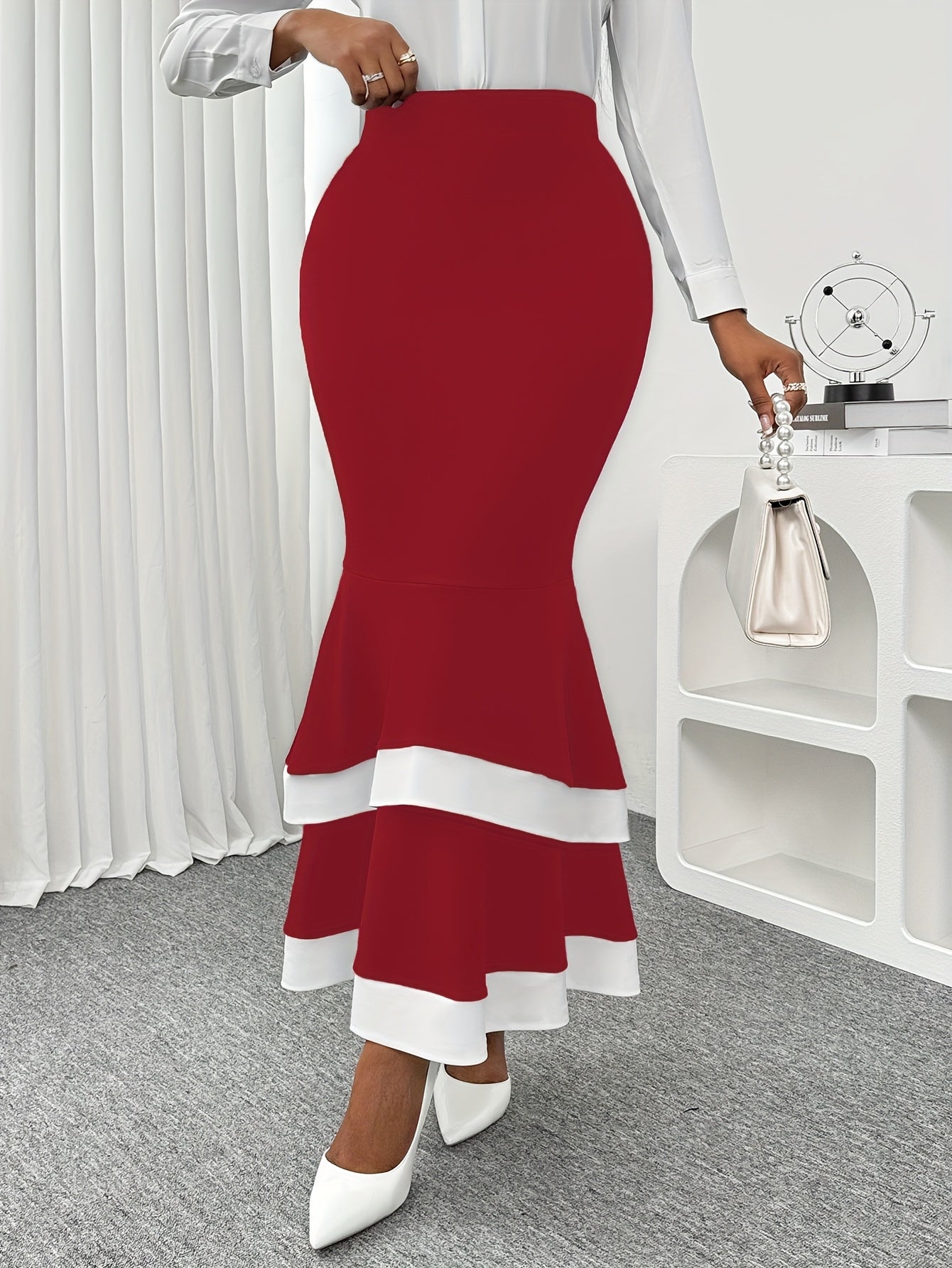 Jupe sirène élégante pour femme