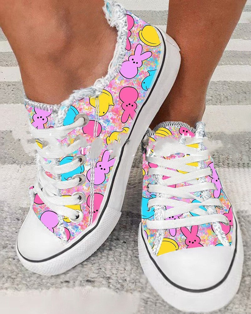 Chaussures décontractées en toile