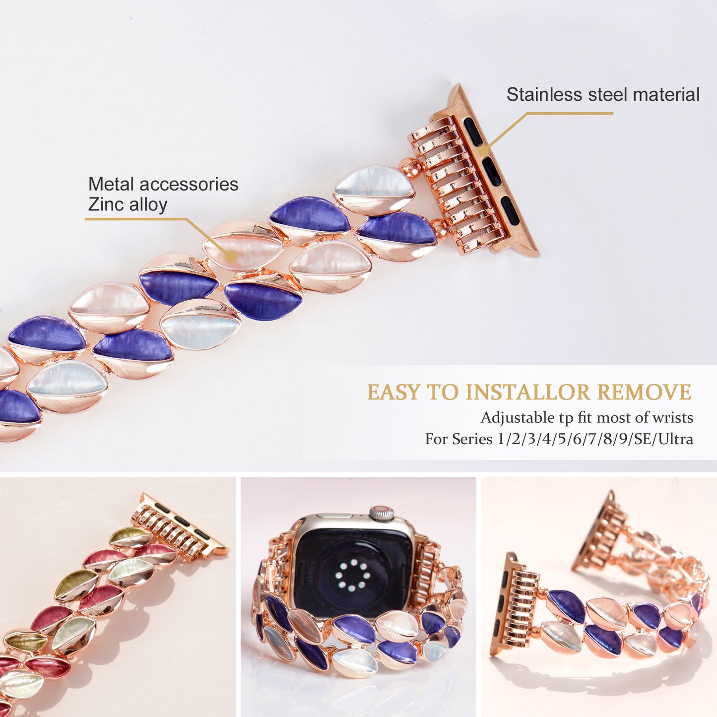Bracelet de montre en alliage - Topdecheztop.fr
