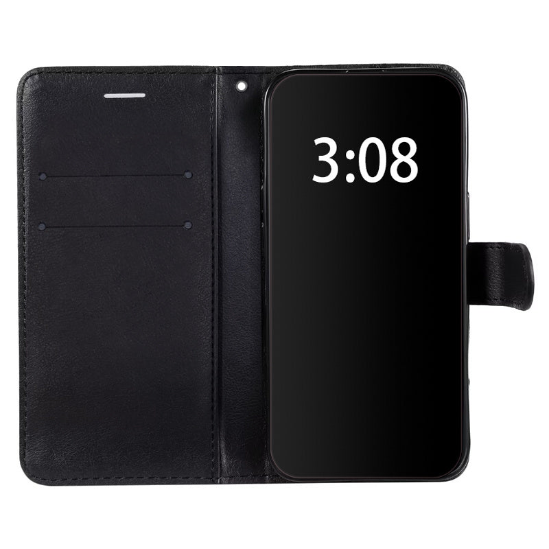 Étui portefeuille White Thread conçu pour différents modèles Samsung