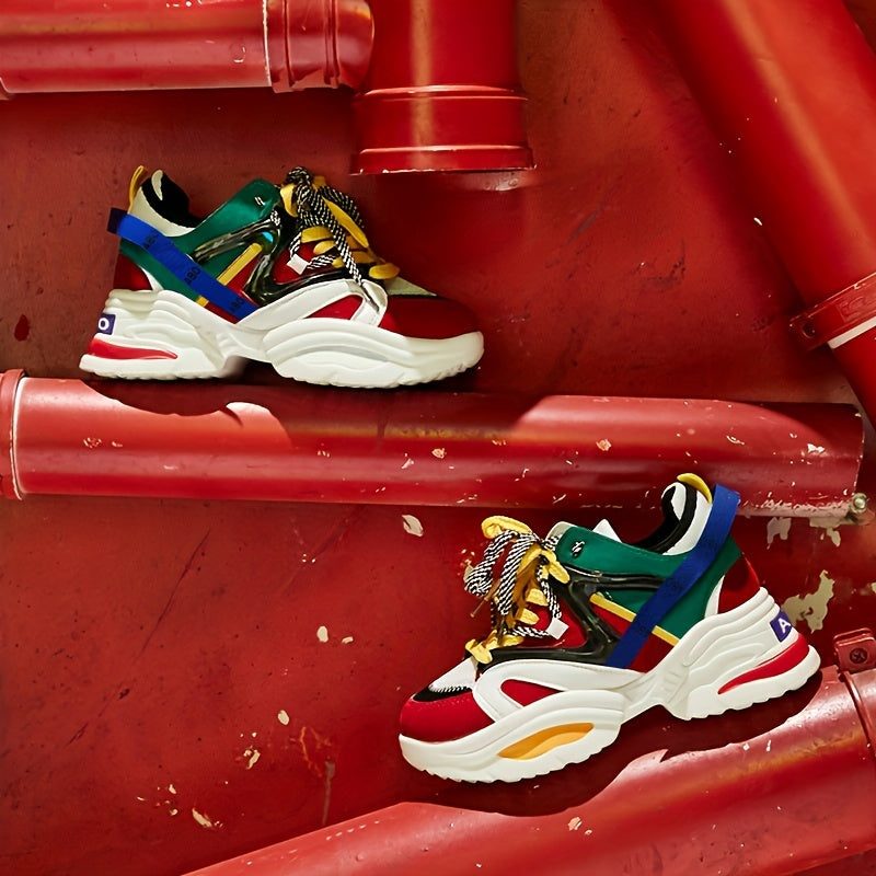 Baskets montantes tendance pour hommes - Chaussures décontractées polyvalentes