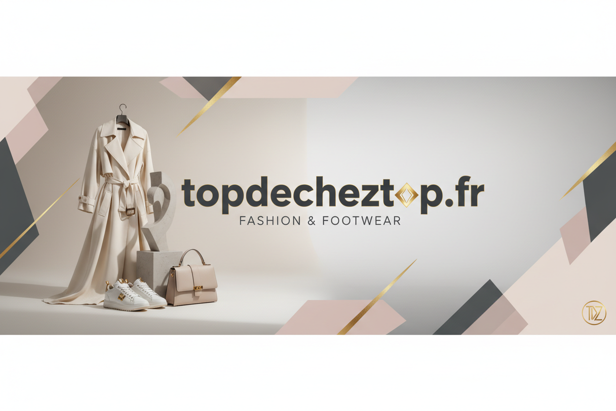 baniere moderne avec le nom topdecheztop.fr