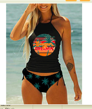 Maillot de bain fendu imprimé en 3D