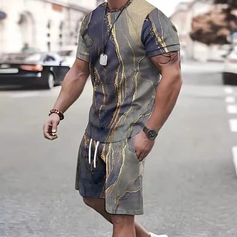 Ensemble , t-shirt et un pantalon, imprimé numériquement en 3D