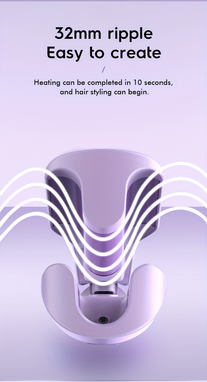 Fer à friser et à onduler, fer à friser avec embouts gaufrés