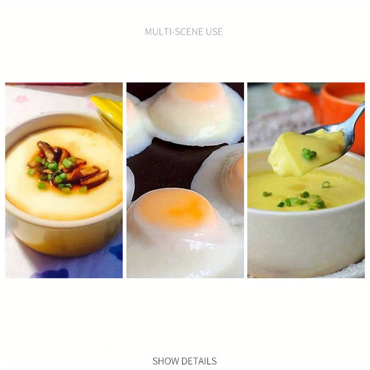 Appareil à omelettes antiadhésif pour micro-ondes