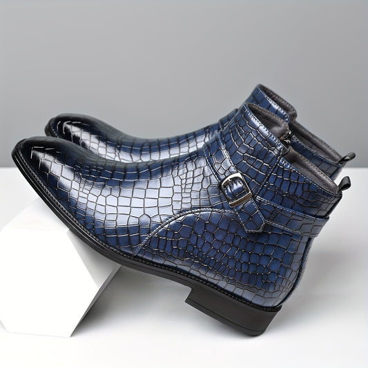 Bottines Chelsea vintage élégantes pour homme - Confortables