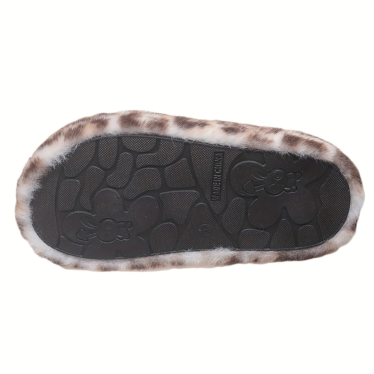 Pantoufles d'intérieur pour femmes, à enfiler et à bout fermé - Semelle épaisse