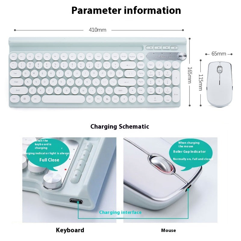Ensemble clavier et souris sans fil pour ordinateur - Topdecheztop.fr
