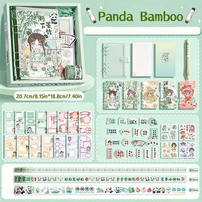 Petit ensemble de carnets Panda Bamboo