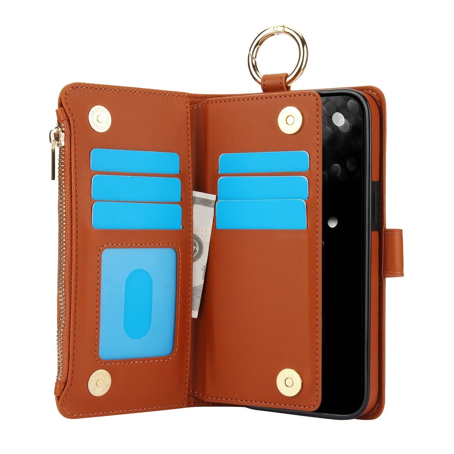 Étui portefeuille bandoulière pour Samsung Galaxy