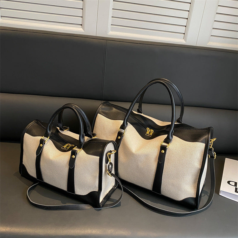 Sac fourre-tout portable grande capacité pour femme, idéal pour les voyages