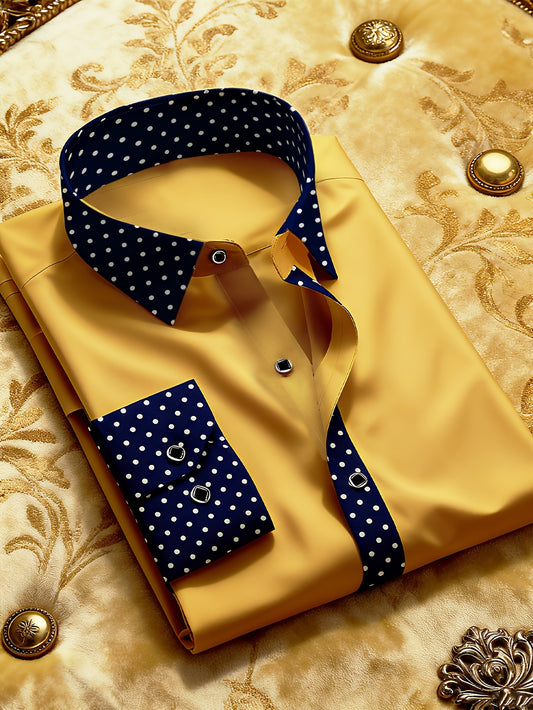 Chemise homme élégante et décontractée, coupe slim