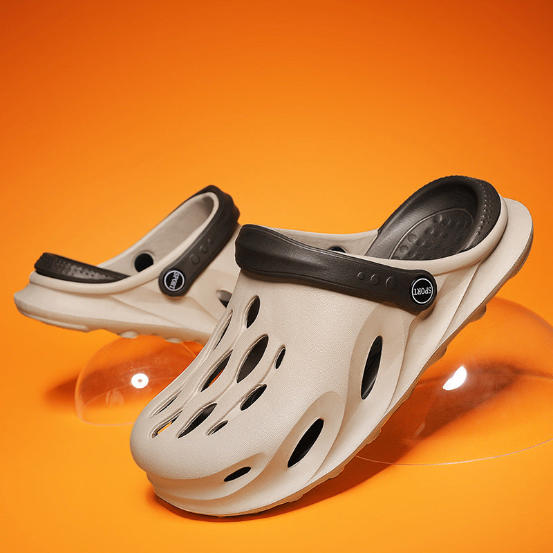 Pantoufles Baotou antidérapantes et légères