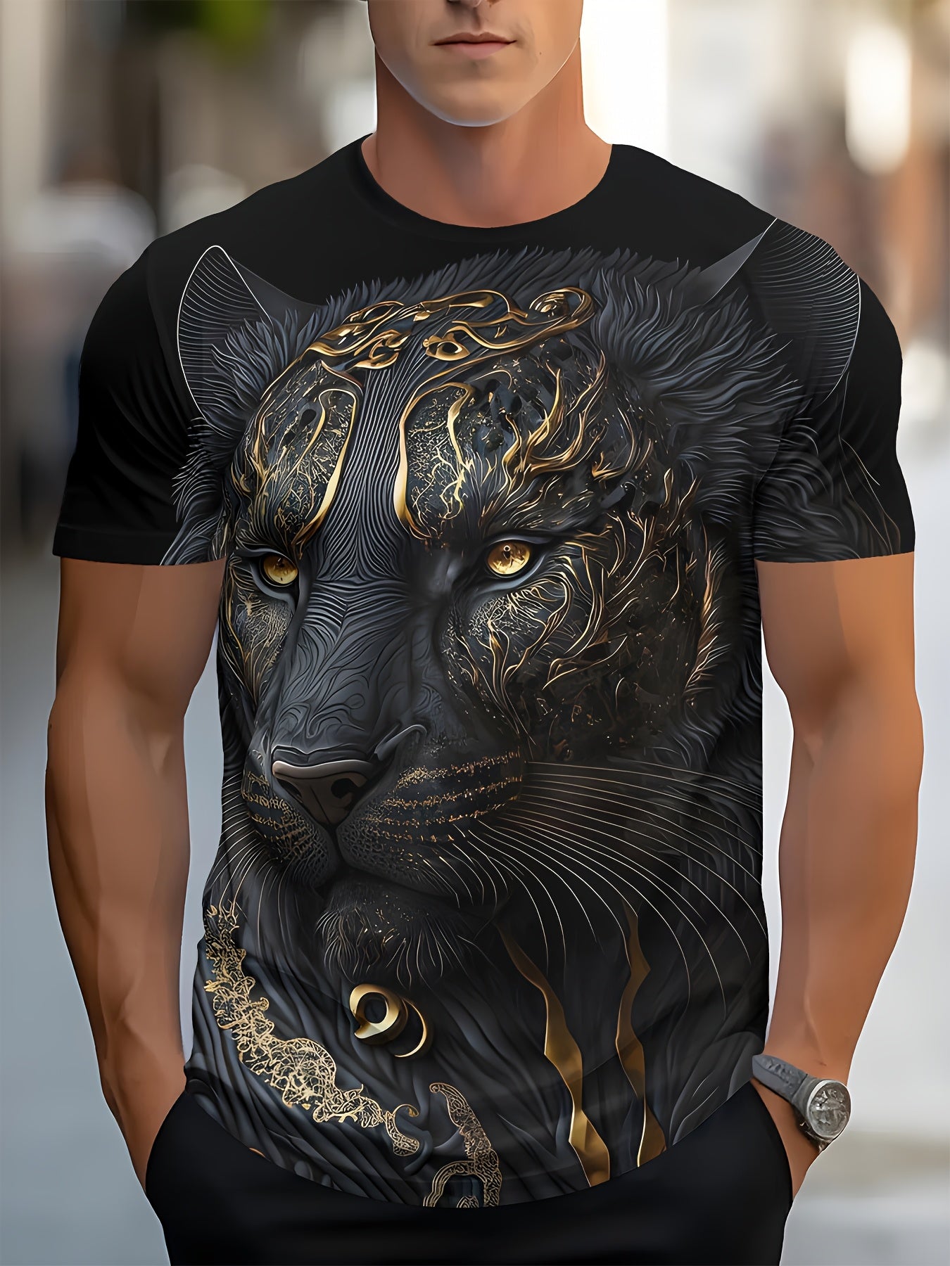 T-shirt de sport décontracté pour homme