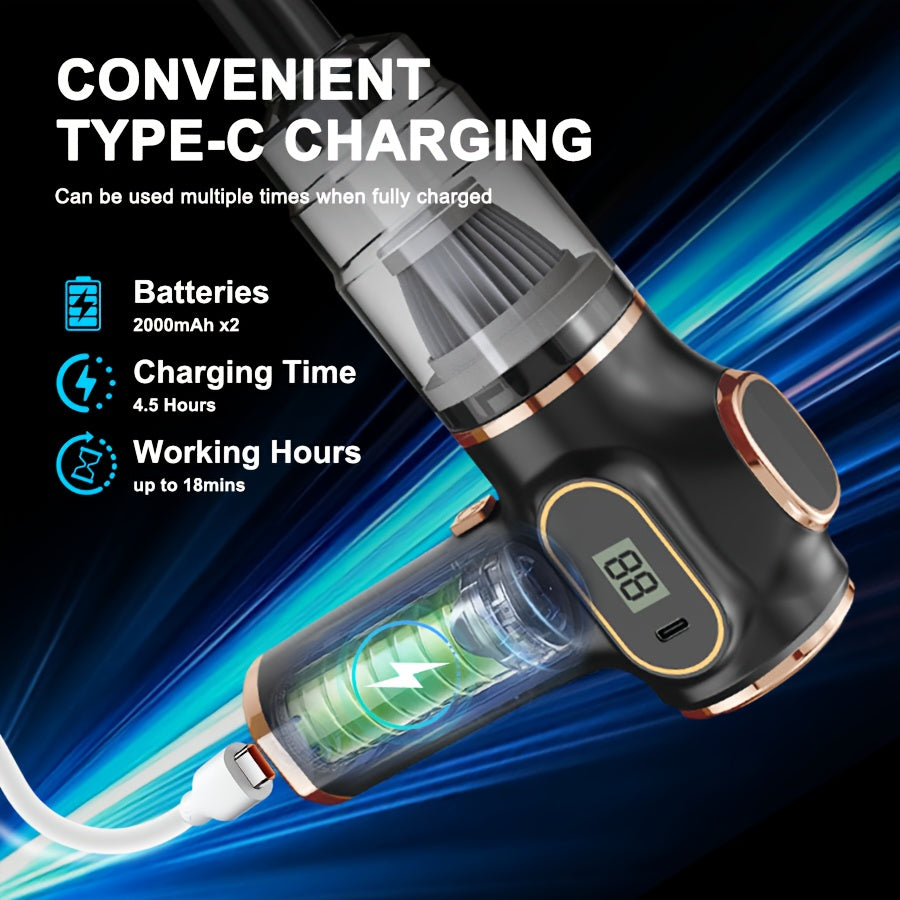 Aspirateur multifonctionnel 2 en 1 (souffleur et aspirateur)