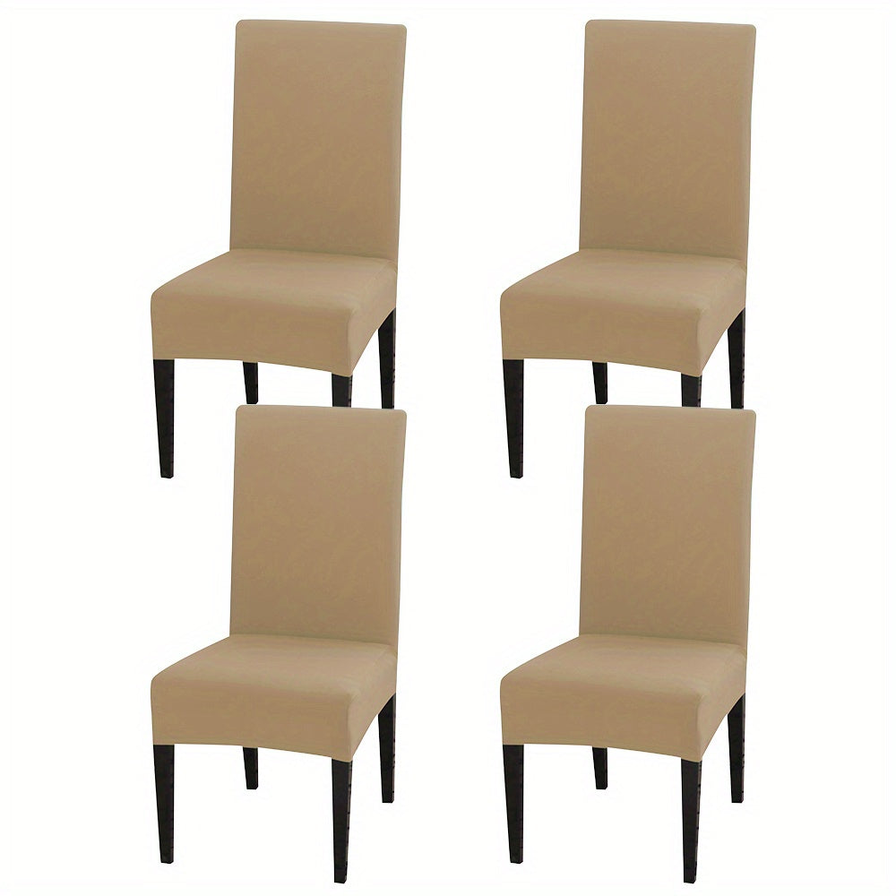 Housses de chaise extensibles en tissu fibreux, style classique - Topdecheztop.fr