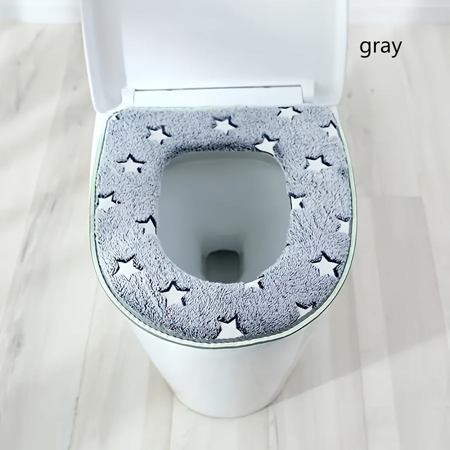 Coussin de siège de toilette phosphorescent avec fermeture éclair