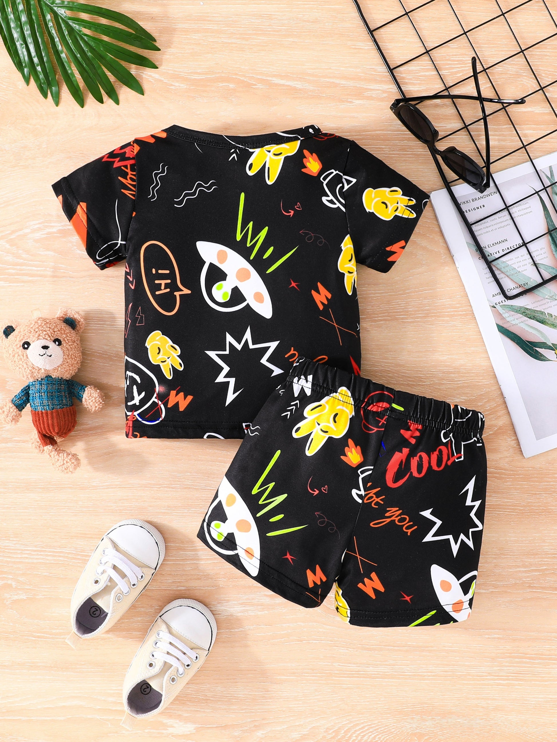 Ensemble 2 pièces d'été pour bébé et tout-petit - Topdecheztop.fr