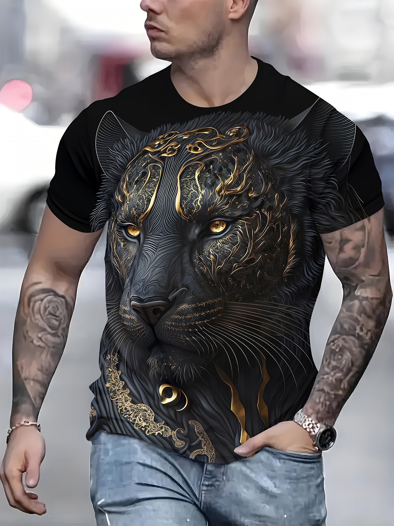 T-shirt de sport décontracté pour homme