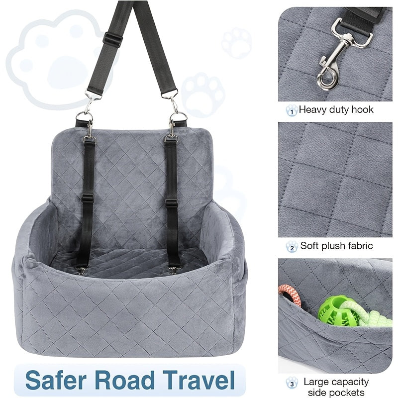 Siège auto portable de luxe pour chien / chat