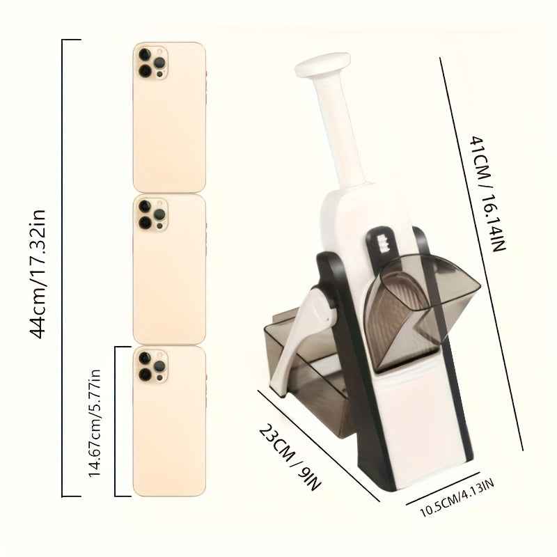 1 mandoline manuelle robuste avec protection de sécurité