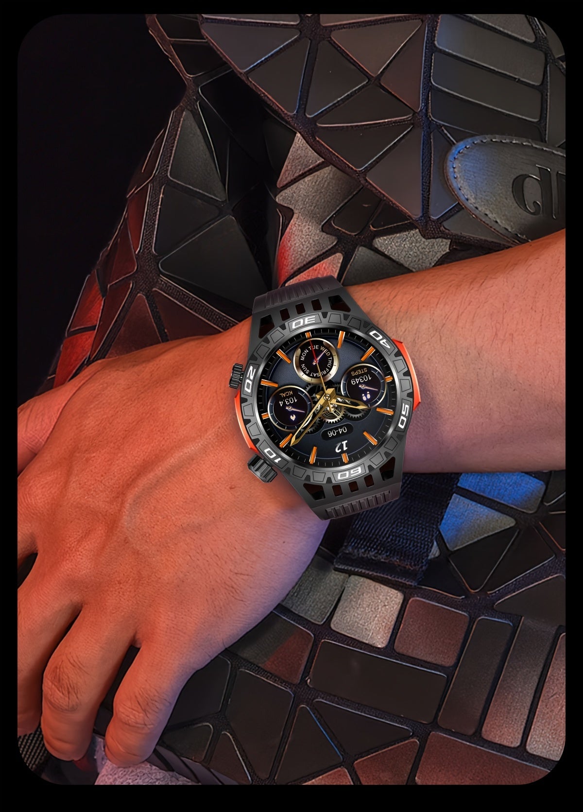 Montres connectées avec lampe de poche