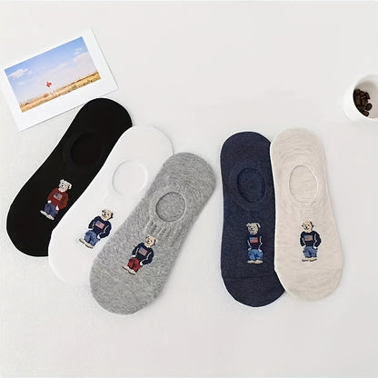 5 paires de chaussettes ours