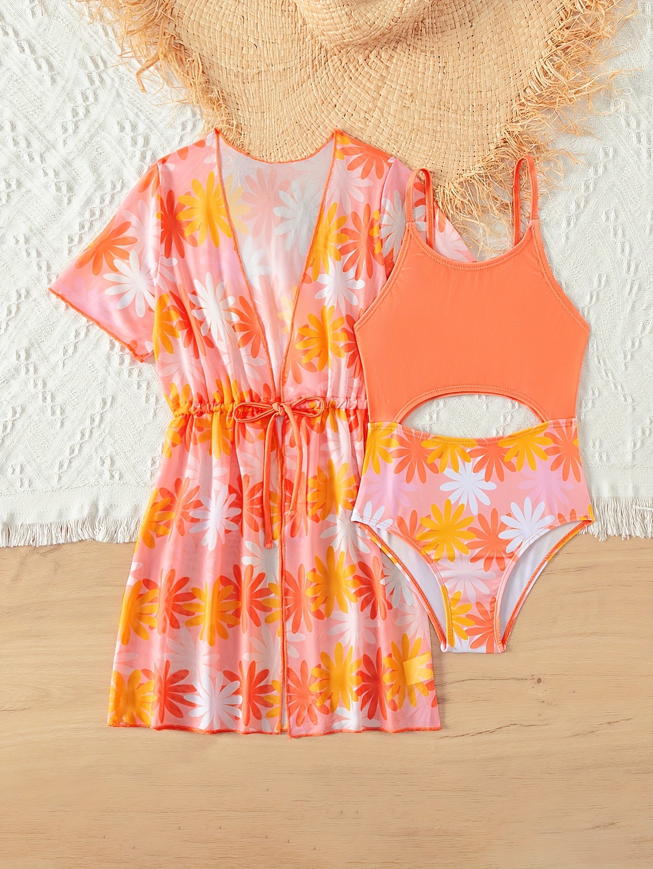 Maillot de bain une pièce pour filles