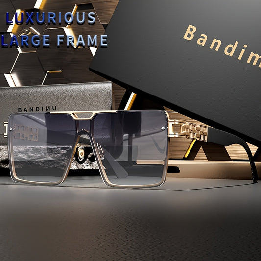 Lunettes de vue classiques Bandimu à monture métallique large - Topdecheztop.fr