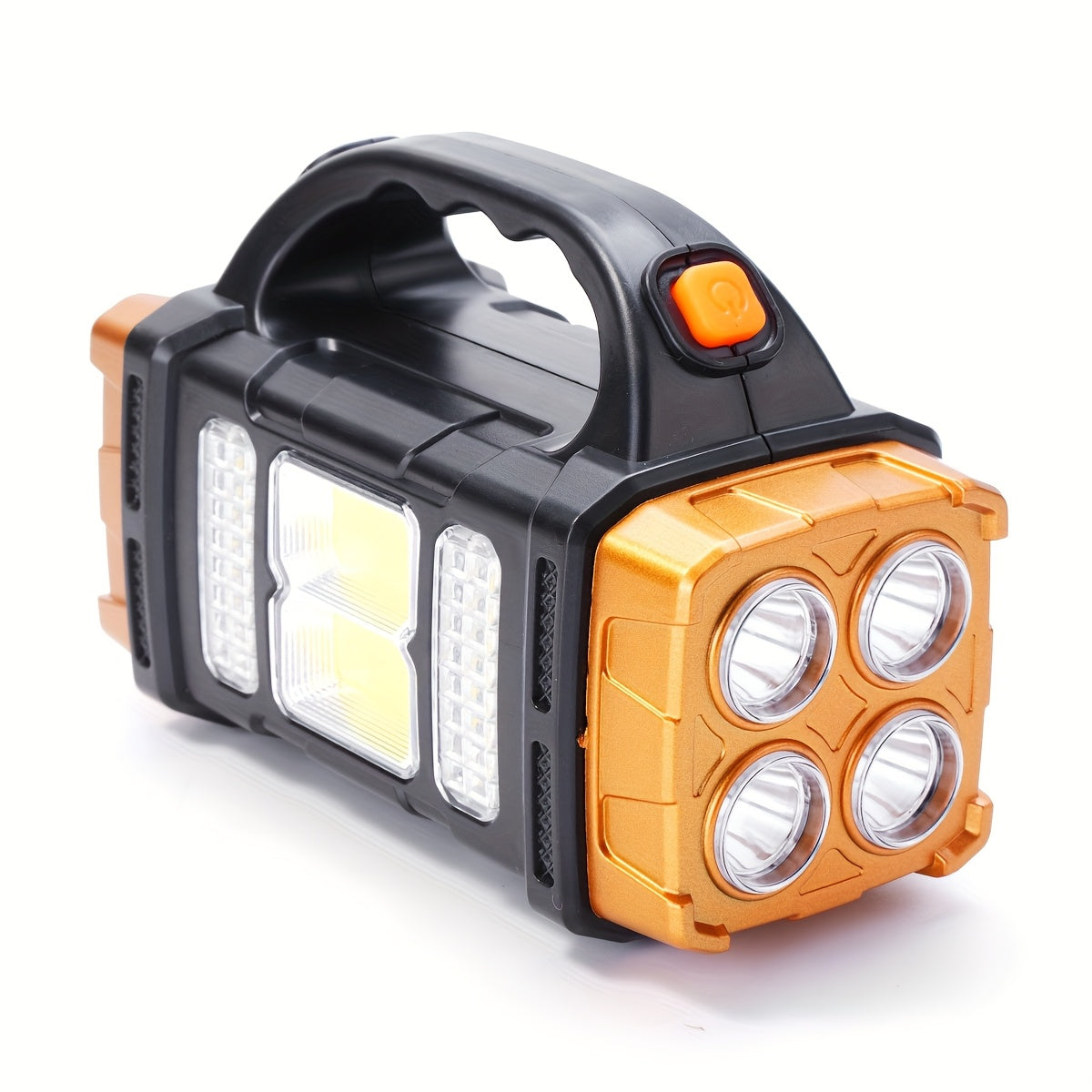 1 pièce Lampe de camping solaire rechargeable, 1 pièce Lampe de camping solaire LED, lampe torche portable et rechargeable lumineuse, convient pour l'extérieur, la randonnée, le camping IP67