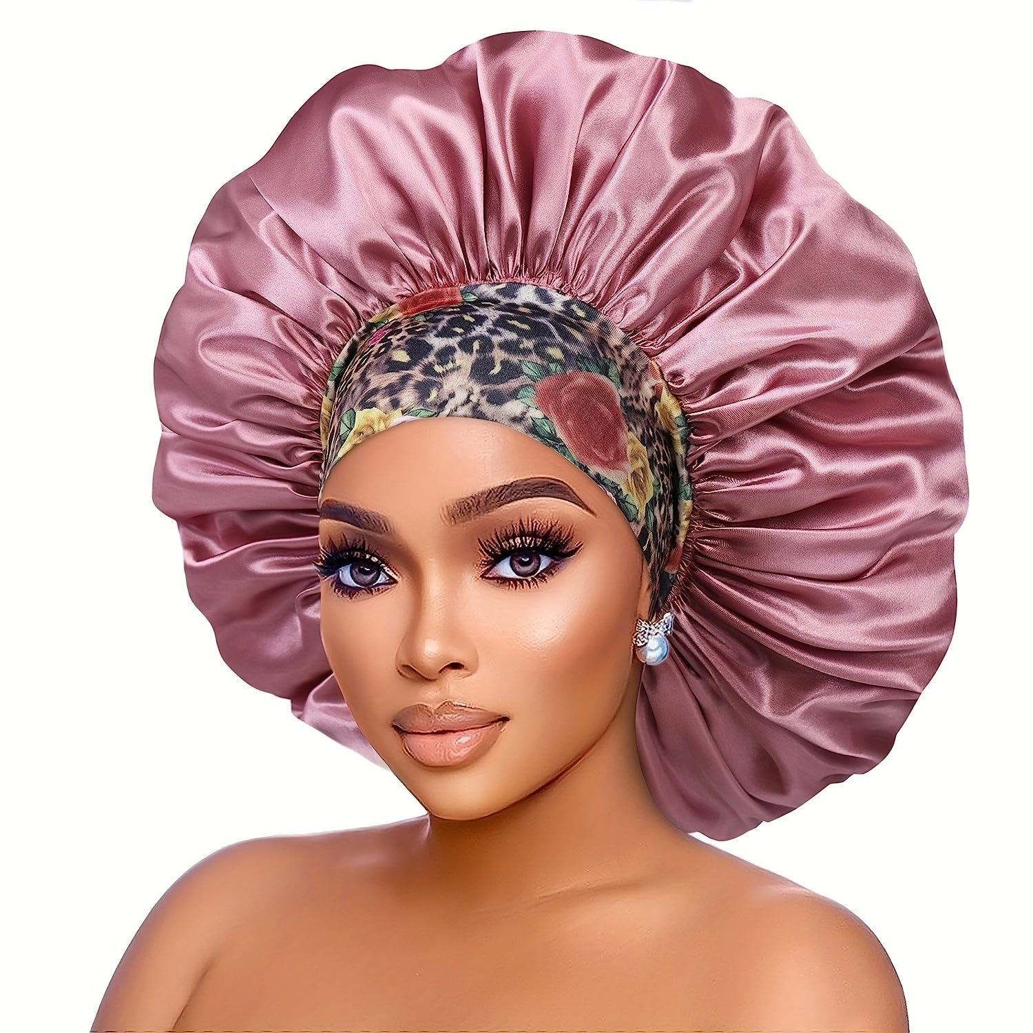 Grand bonnet en satin pour femme - Topdecheztop.fr