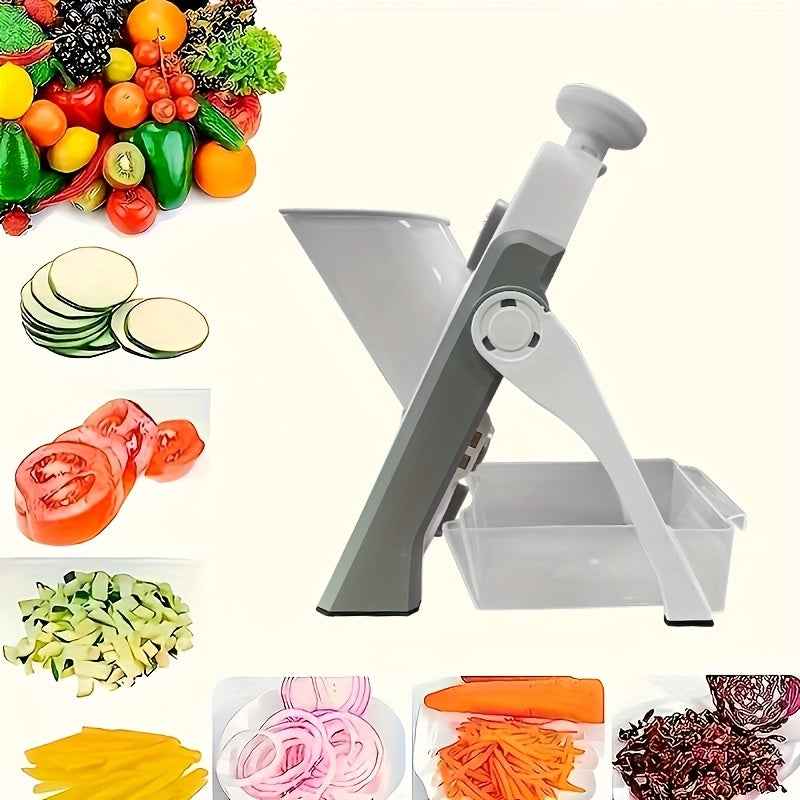 1 mandoline manuelle robuste avec protection de sécurité