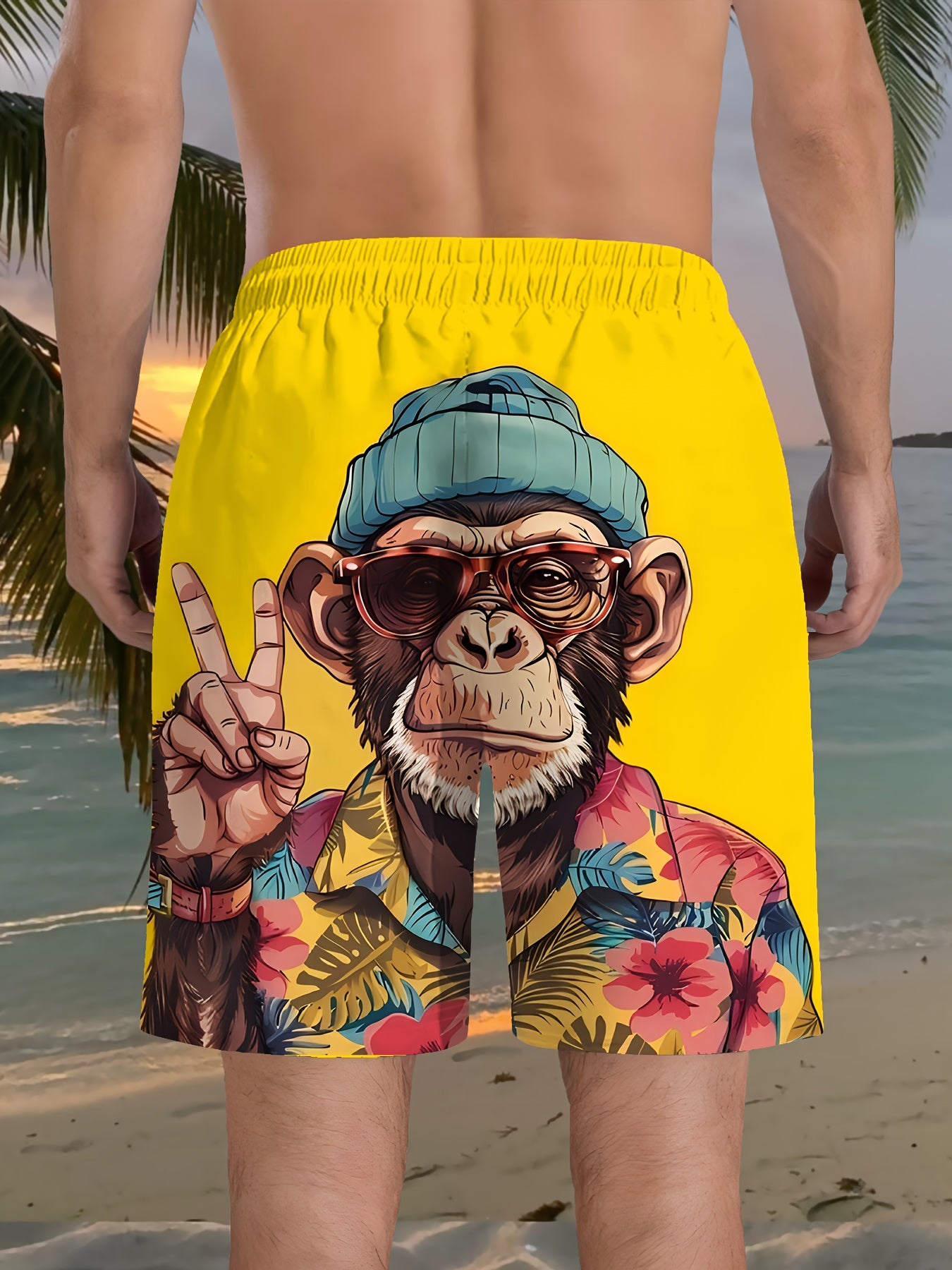 Short de plage homme tendance