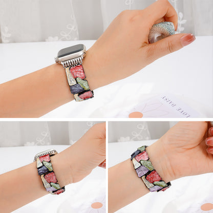 Montre bracelet en alliage de couleur