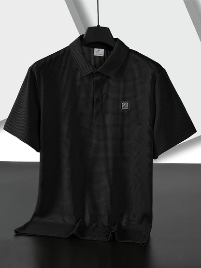 Chemise de golf unie pour homme