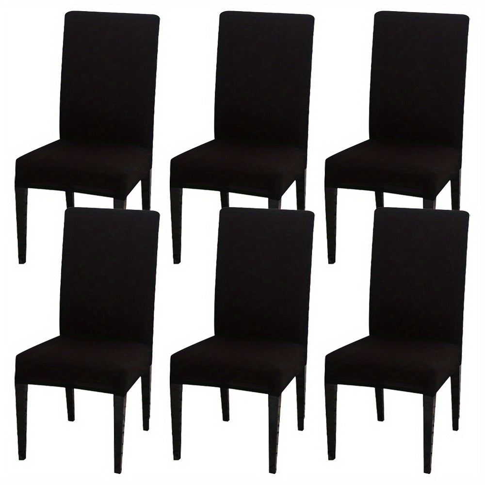 Housses de chaise extensibles en tissu fibreux, style classique - Topdecheztop.fr