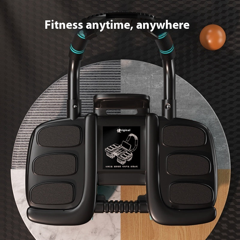 Support de coude à rebond automatique intelligent à quatre roues abdominales