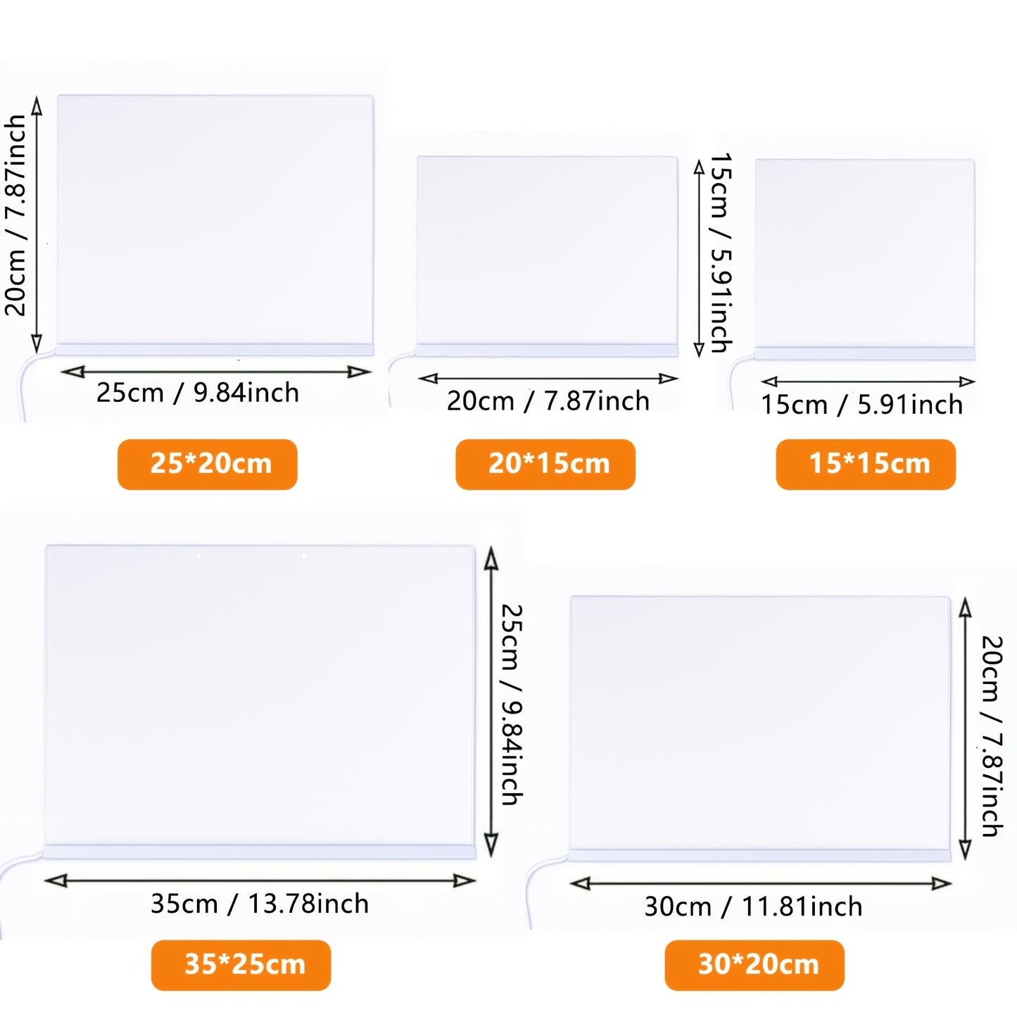 Tableau à dessin LED RGB | Alimentation USB, 7 modes et 7 couleurs réglables, résistant aux rayures, facile à nettoyer, plusieurs tailles disponibles