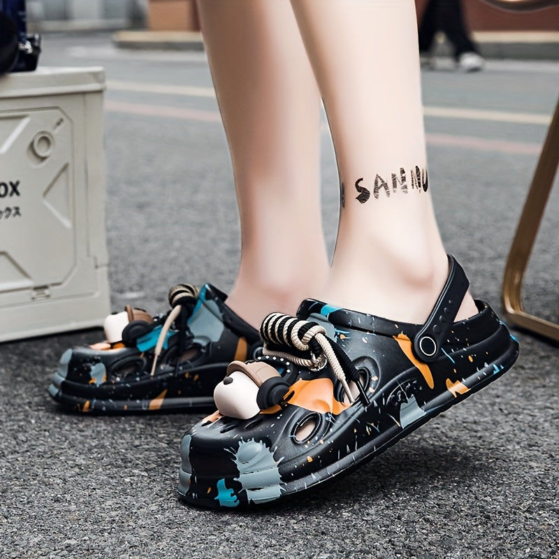 Sabots pour hommes/femmes à semelles épaisses , doux et confortables pour les loisirs de plein air, antidérapants et durables.