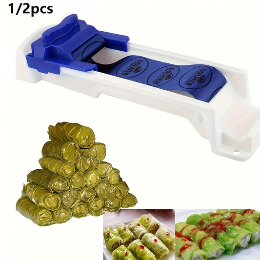 Rouleau manuel robuste avec poignée antidérapante, idéal pour sushis, rouleaux de printemps, nems, feuilles de vigne farcies et raviolis