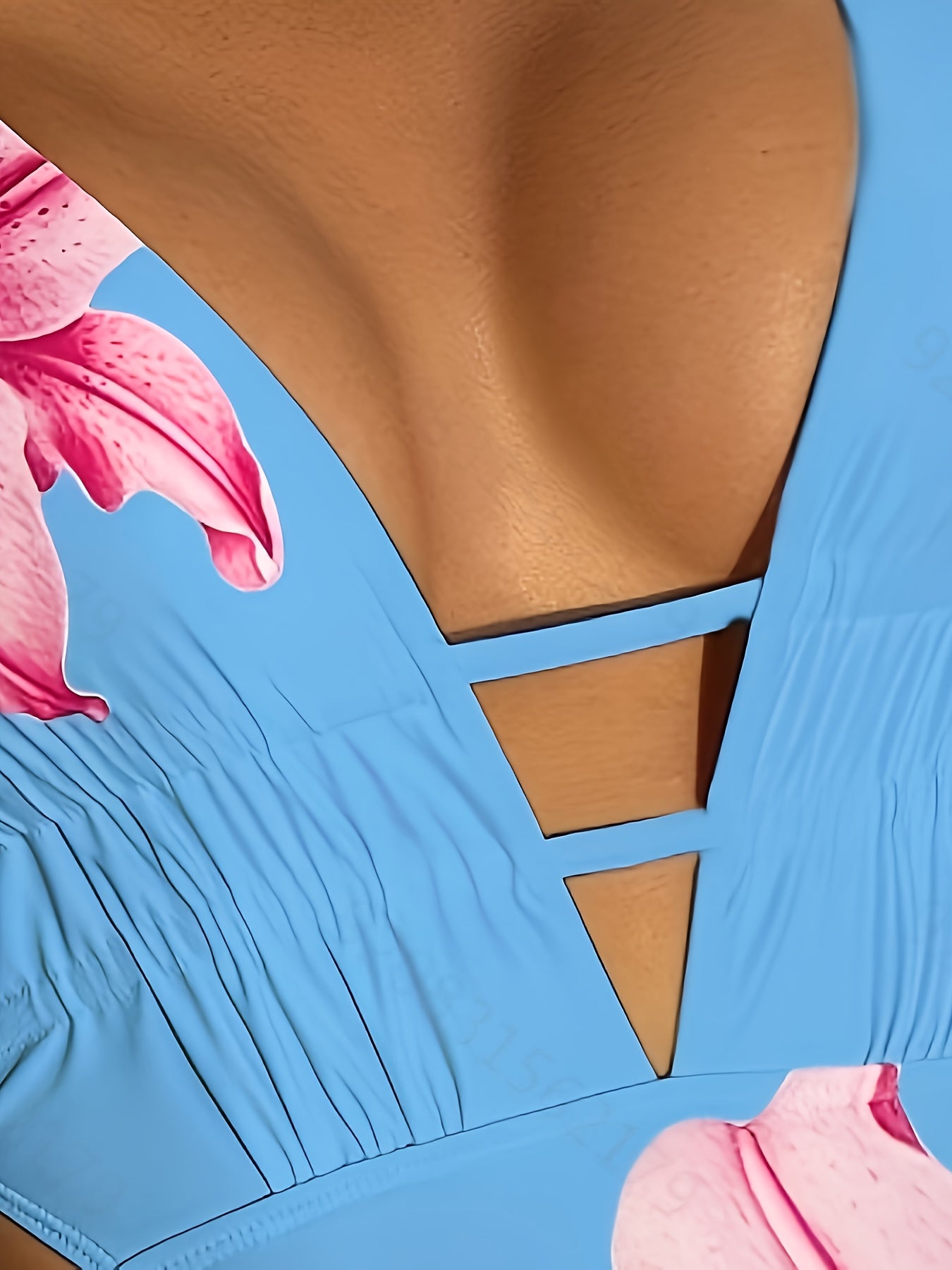 Maillot de bain une pièce imprimé pour femme