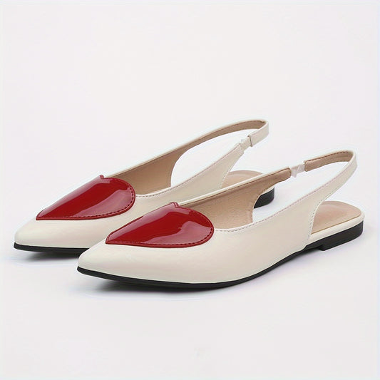 Sandales  imprimé cœur pour femme - Topdecheztop.fr