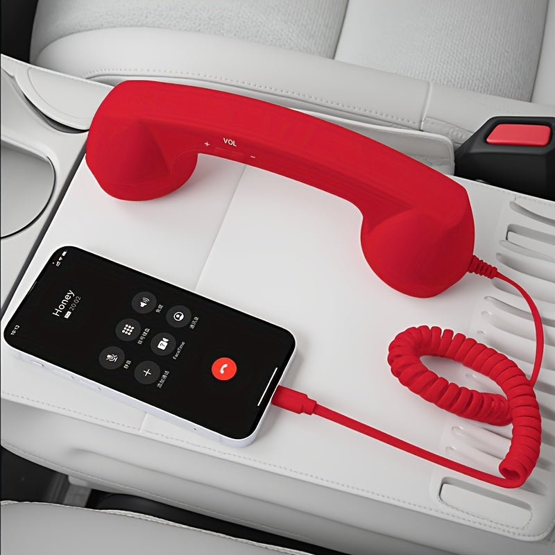 Casque filaire rétro de type C avec microphone