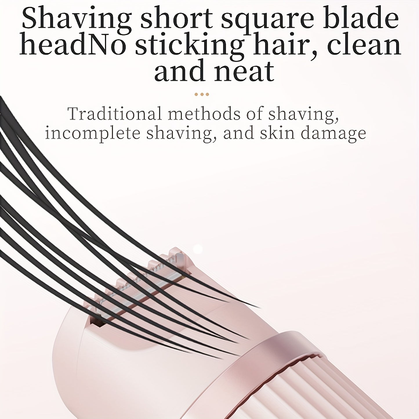 Épilateur électrique 2 en 1 pour usage domestique